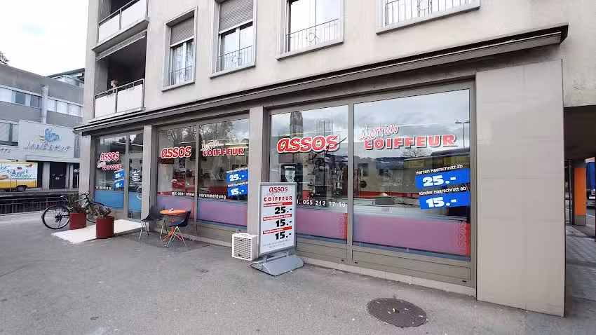 Coiffeur pour hommes Assos