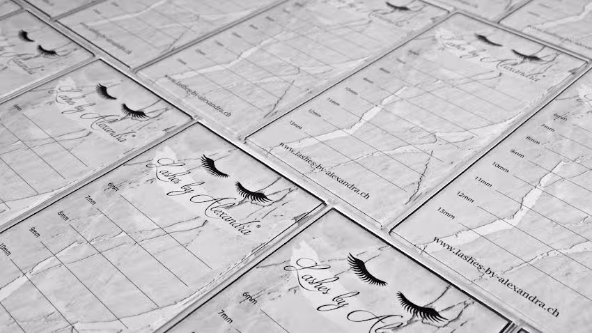 Bellezza e ciglia di Alexandra