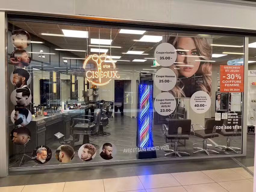 Ciseaux d&rsquo;Or Coiffure Friborg