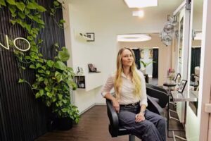 La coiffeuse Olga Dotsenko