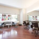 Coiffure Kopfstand, Hairstyling und Makeup