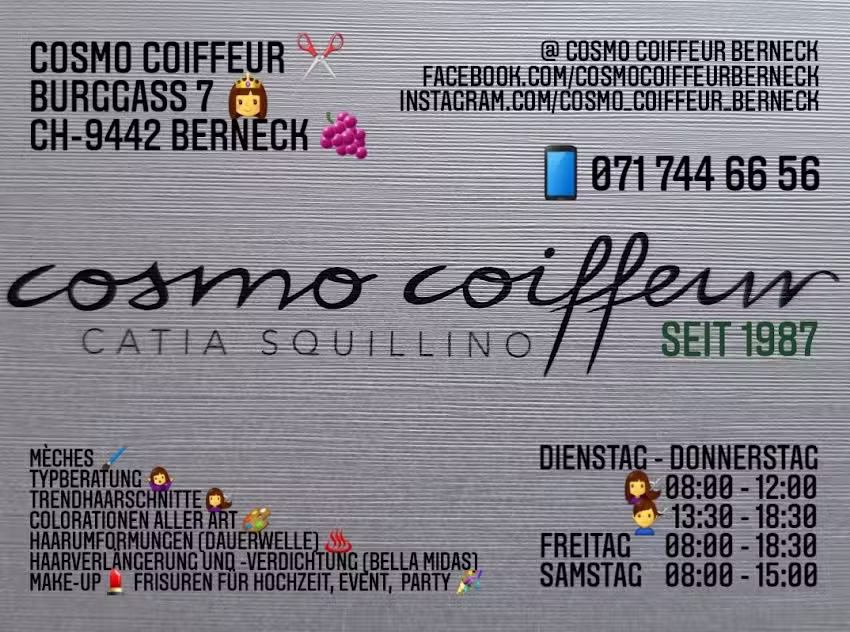 Cosmo Coiffeur Berneck