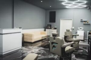 Concetto di barbiere FLP