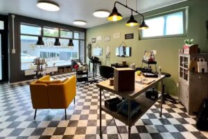 bancarella di capelli