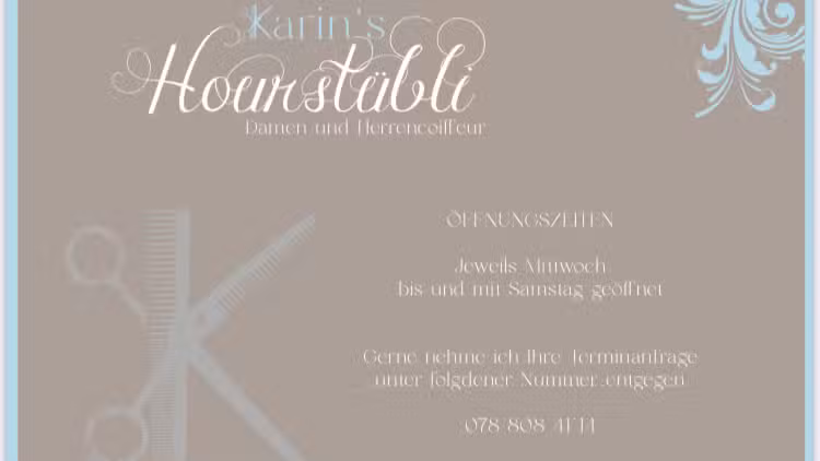 Les Hourst&uuml;bli de Karin