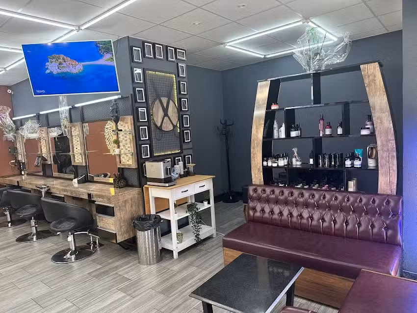 Salon de coiffure magique