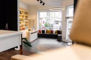 Prospettiva del salone