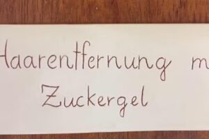 ZuckerRaum, Haarentfernung mit Zuckerpaste, Sugaring