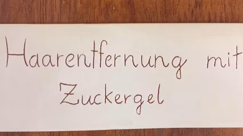 ZuckerRaum, Haarentfernung mit Zuckerpaste, Sugaring